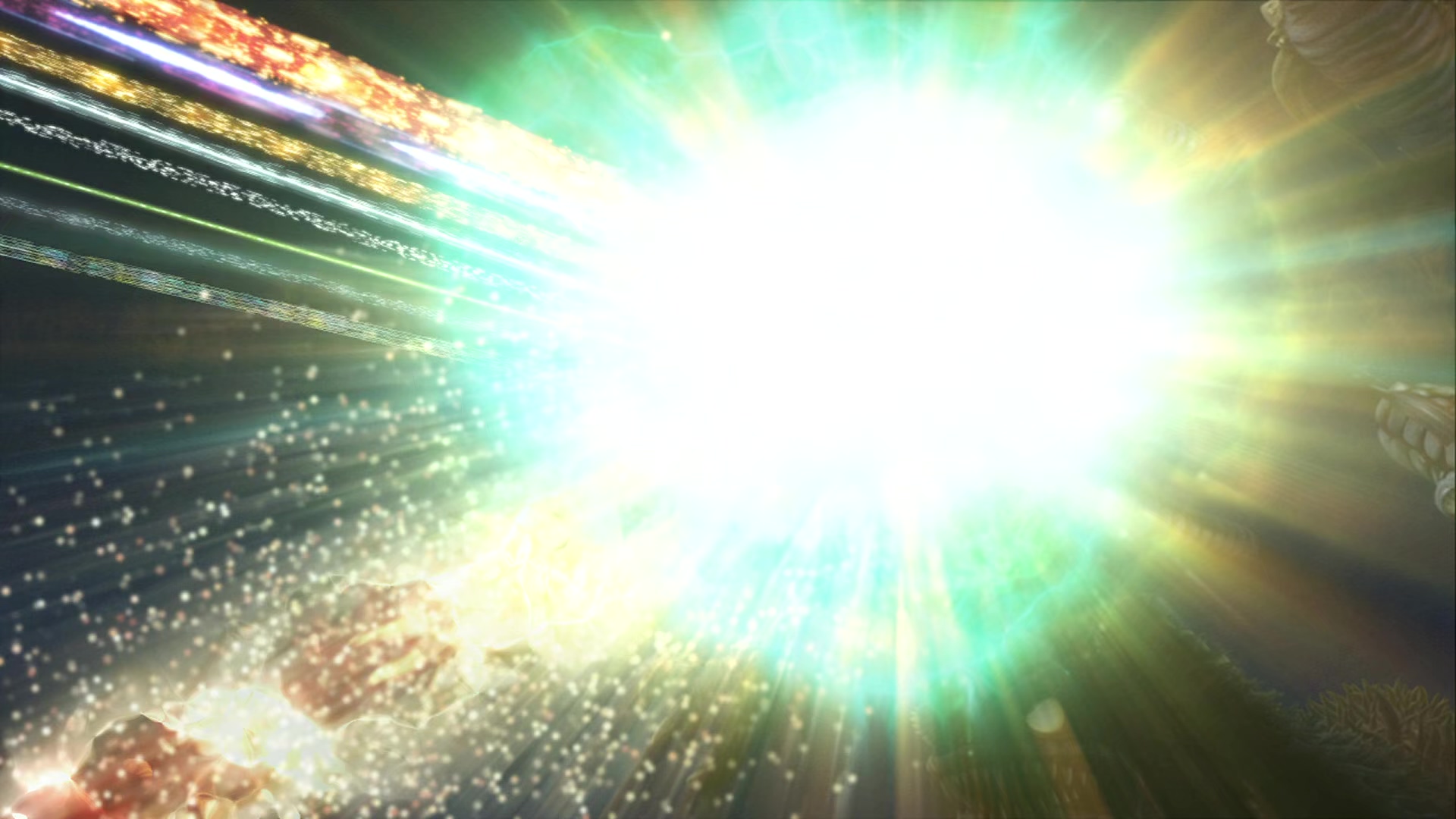 超奥特8兄弟 /a>》 中由八名奥特曼同时发出的合体光线,消灭了 a