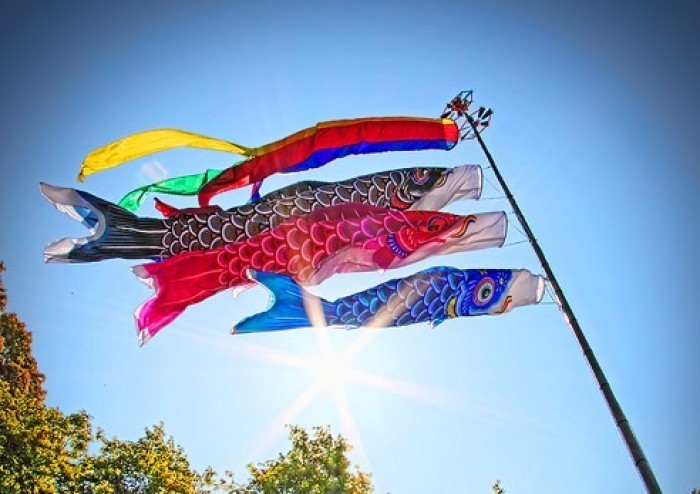  p>鲤鱼旗,在日本为庆祝五月五日 a target="_blank" href="/item