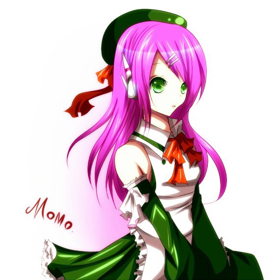 桃音モモ /b>是免费软件"歌声合成工具utau"的声源之一的虚拟歌姬形象