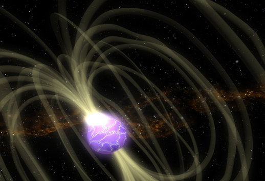 p></p></a>中子星(neutron star)是除黑洞外密度最大的星体,恒星演化到末期