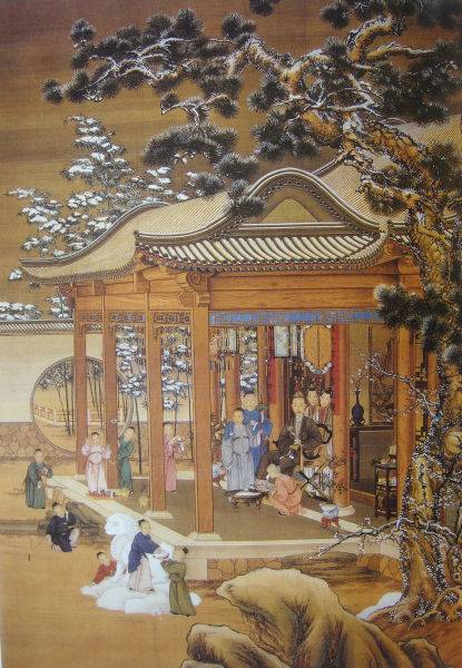 弘历雪景行乐图_百度百科