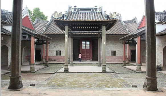 功武村古村落（廖氏宗祠全景）