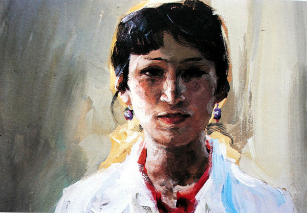  p data-id="gnaub5jotq">杨克山(1944.4—)擅长油画,水粉画.