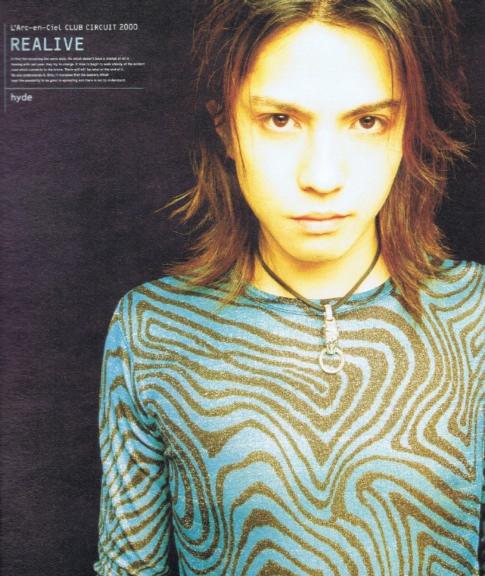  p>hyde,本名"宝井秀人",1969年1月29日出生于日本和歌山县和歌山市.