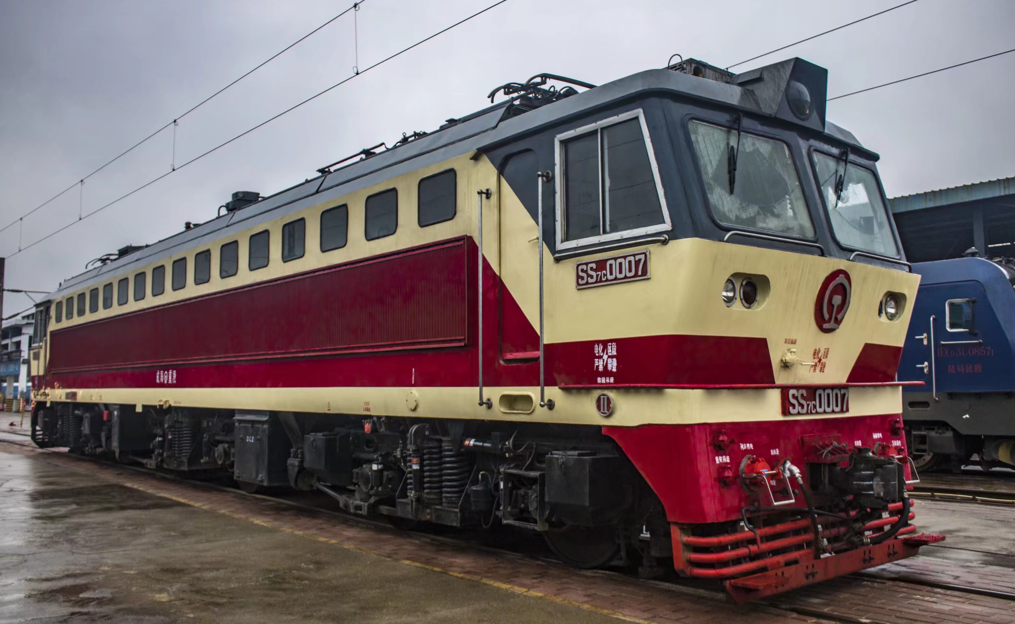 中国铁路韶山7c(ss7c)型电力机车
