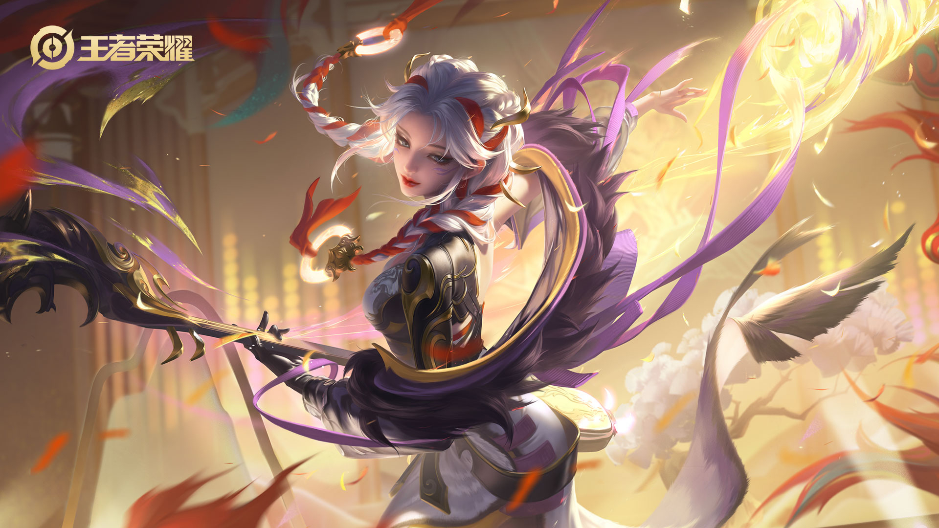 中的一位女性英雄角色,琵琶是她的象征,原型是唐朝美女 a