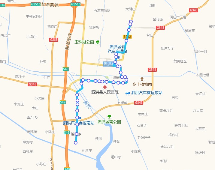 泗洪公交118路