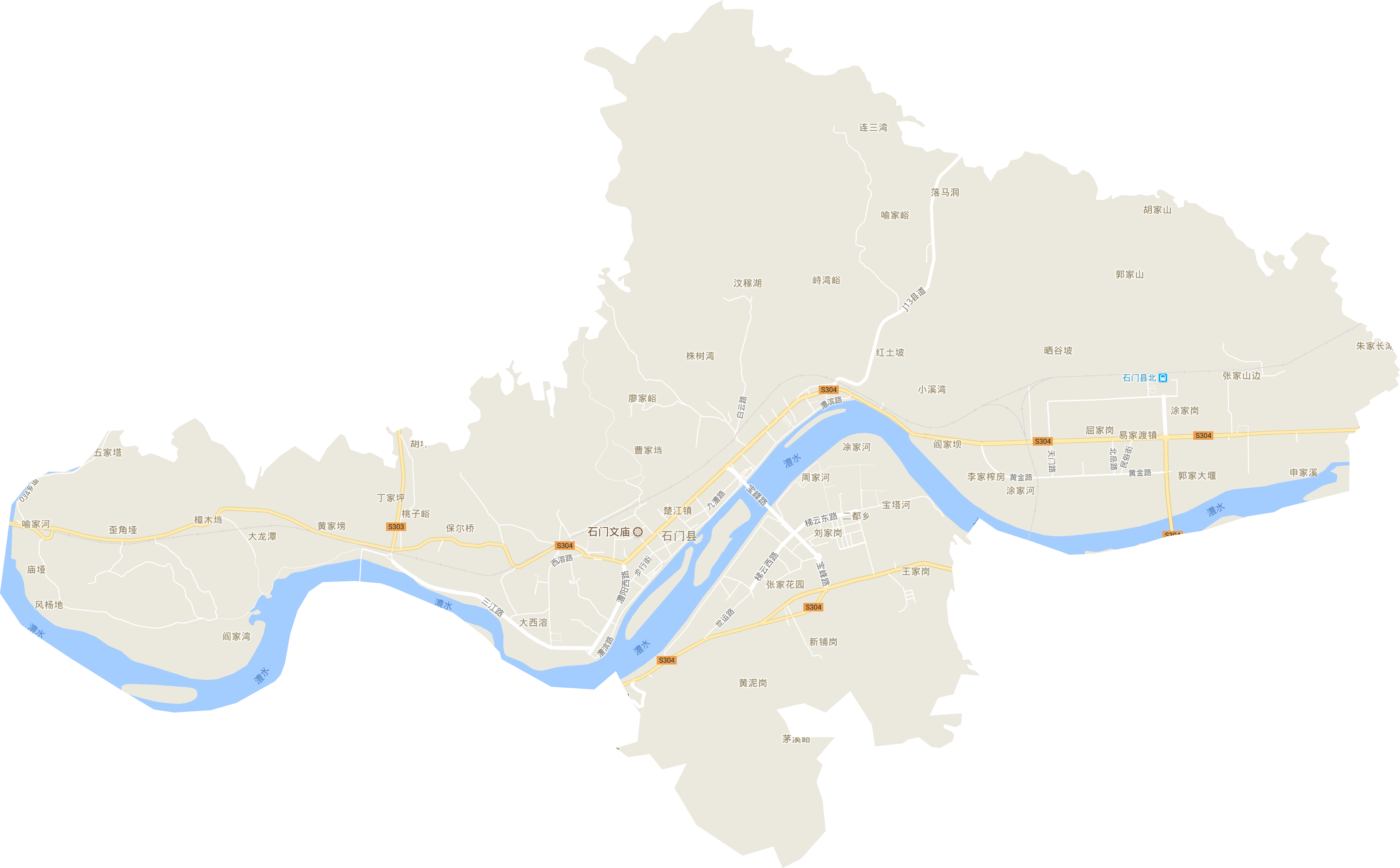  p>楚江镇(已撤销),隶属于湖南省常德市石门县,地处石门县西南部,东