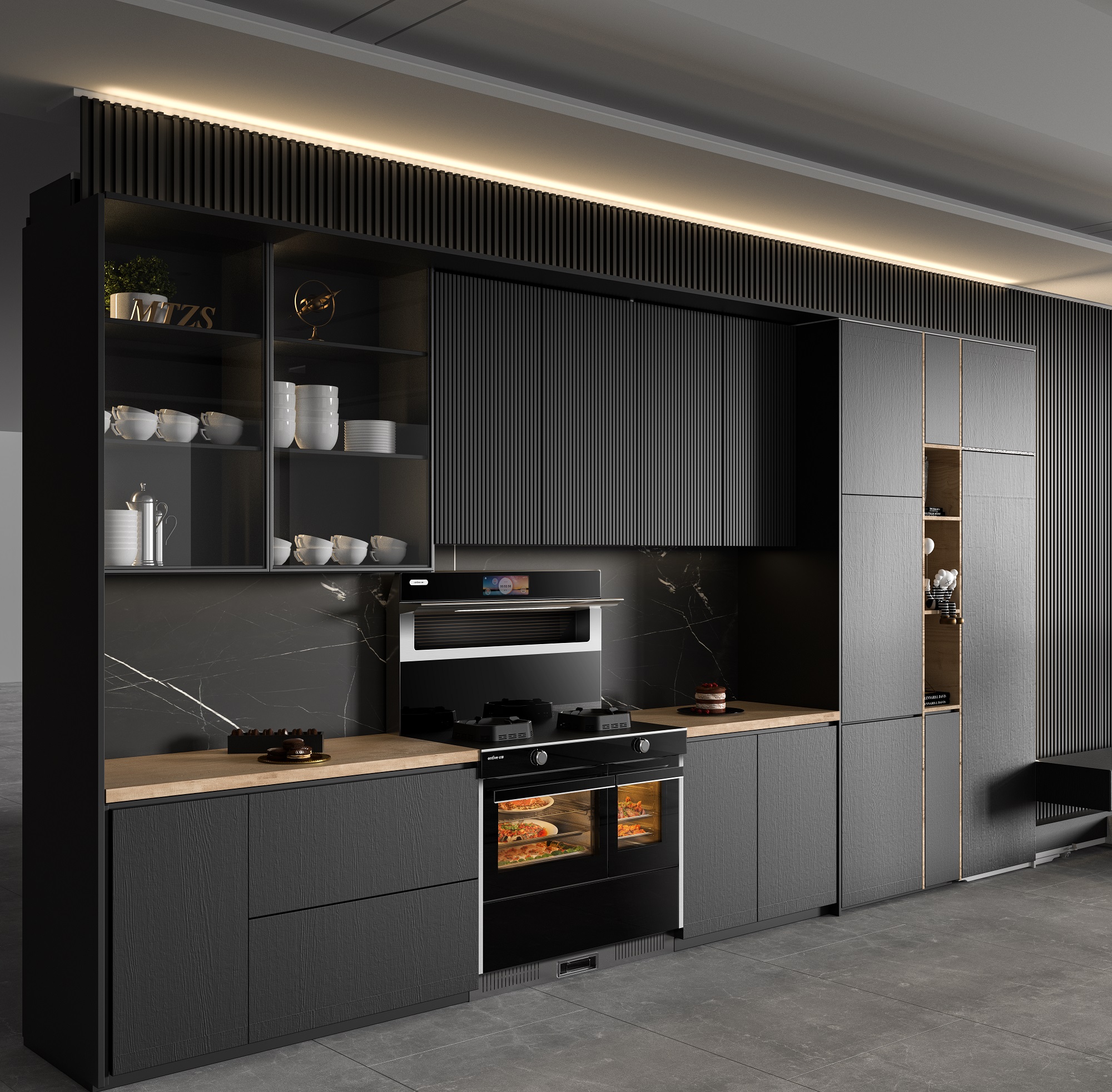 亿田蒸烤独立集成灶