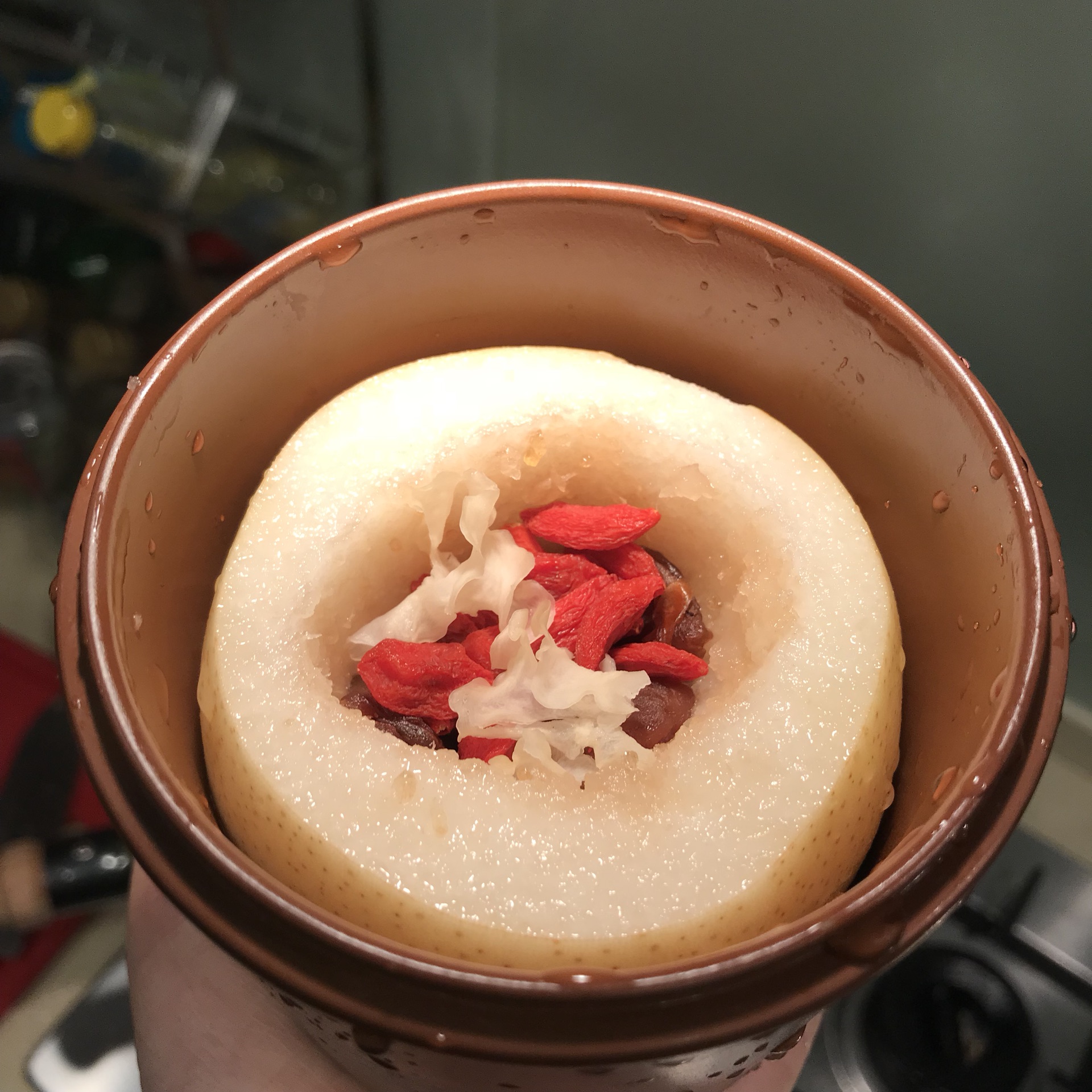 冰糖雪梨盅