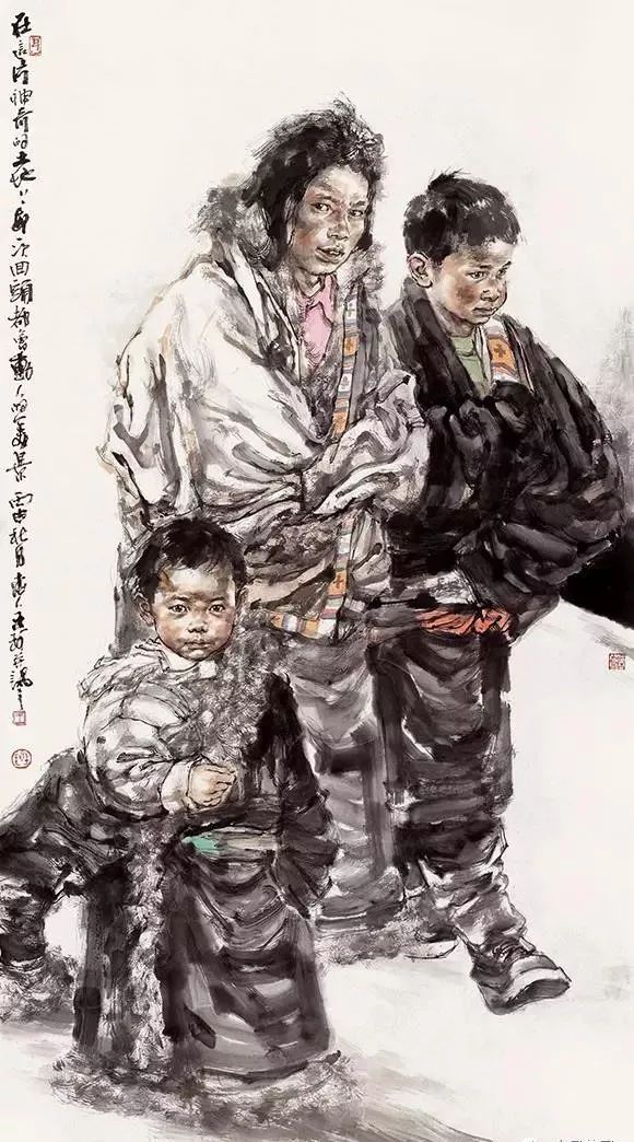 1960年1月出生于山东潍坊,中国当代水墨人物画家, span class="ref"