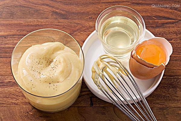  p>蛋黄酱(mayonnaise)是一种调味油,是由食用植物 a href="#">油脂 