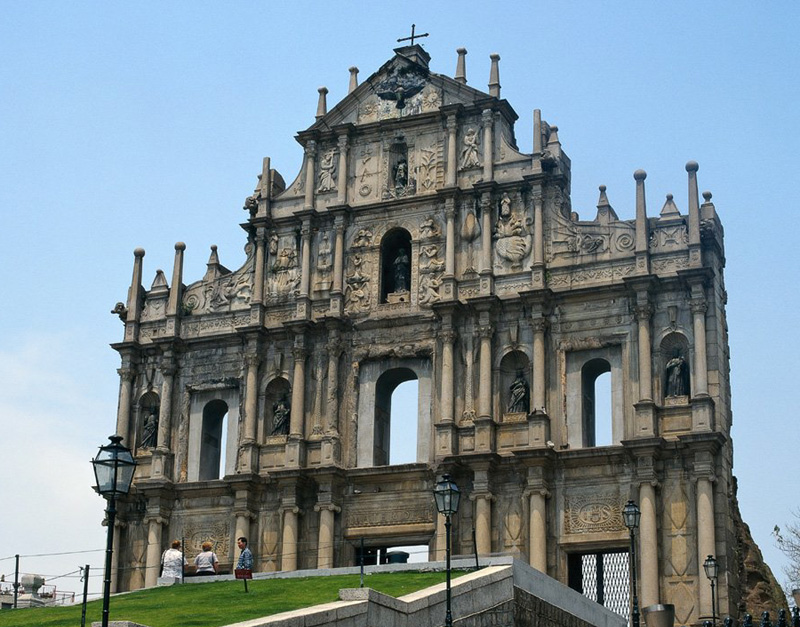 澳门牌坊大三巴