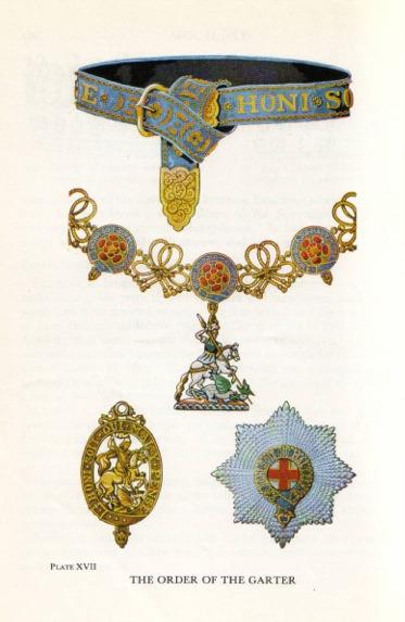  p>嘉德勋章,全称应为嘉德至高骑士团勋章(the most noble order of