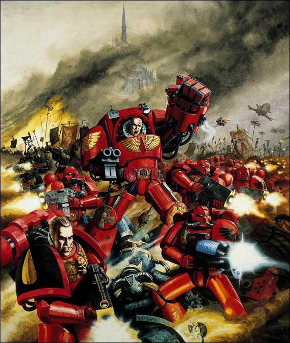  p>曾几何时,圣血天使被公认为在星际战士中受到无上圣佑的军团,他们