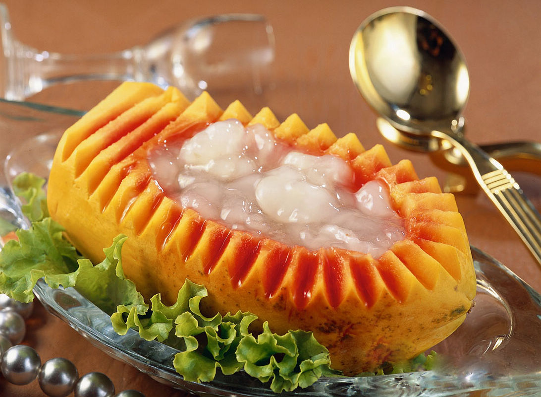  p>木瓜炖雪蛤是一道美味可口的 a href="#" data-lemmaid="879436">