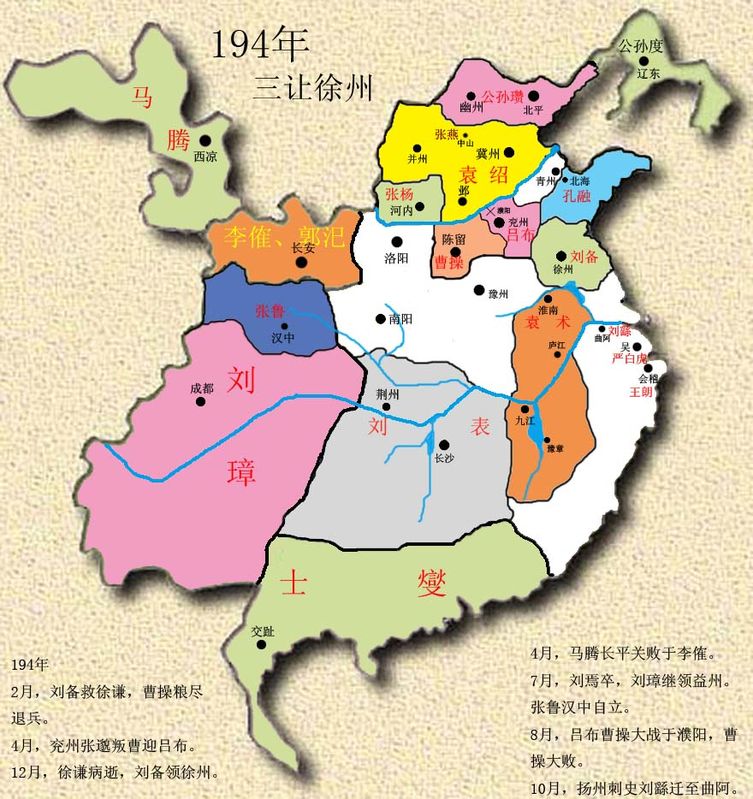 三让徐州