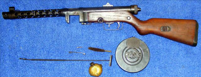 m49/57式7.62mm冲锋枪
