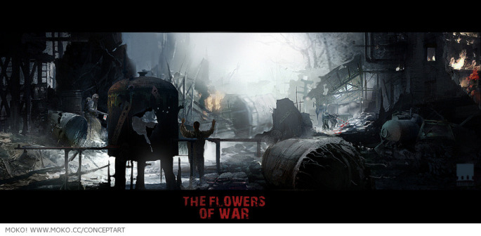 电影《金陵十三钗》概念图设计