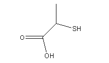  p>2-巯基丙酸是一种化学物品,分子式是c3h6o2s. /p>