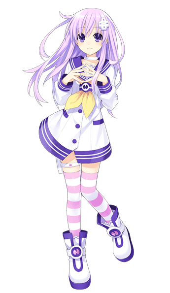 《超次元游戏:海王星》 /a>系列角色,紫耀之都planeptune的女神候补生