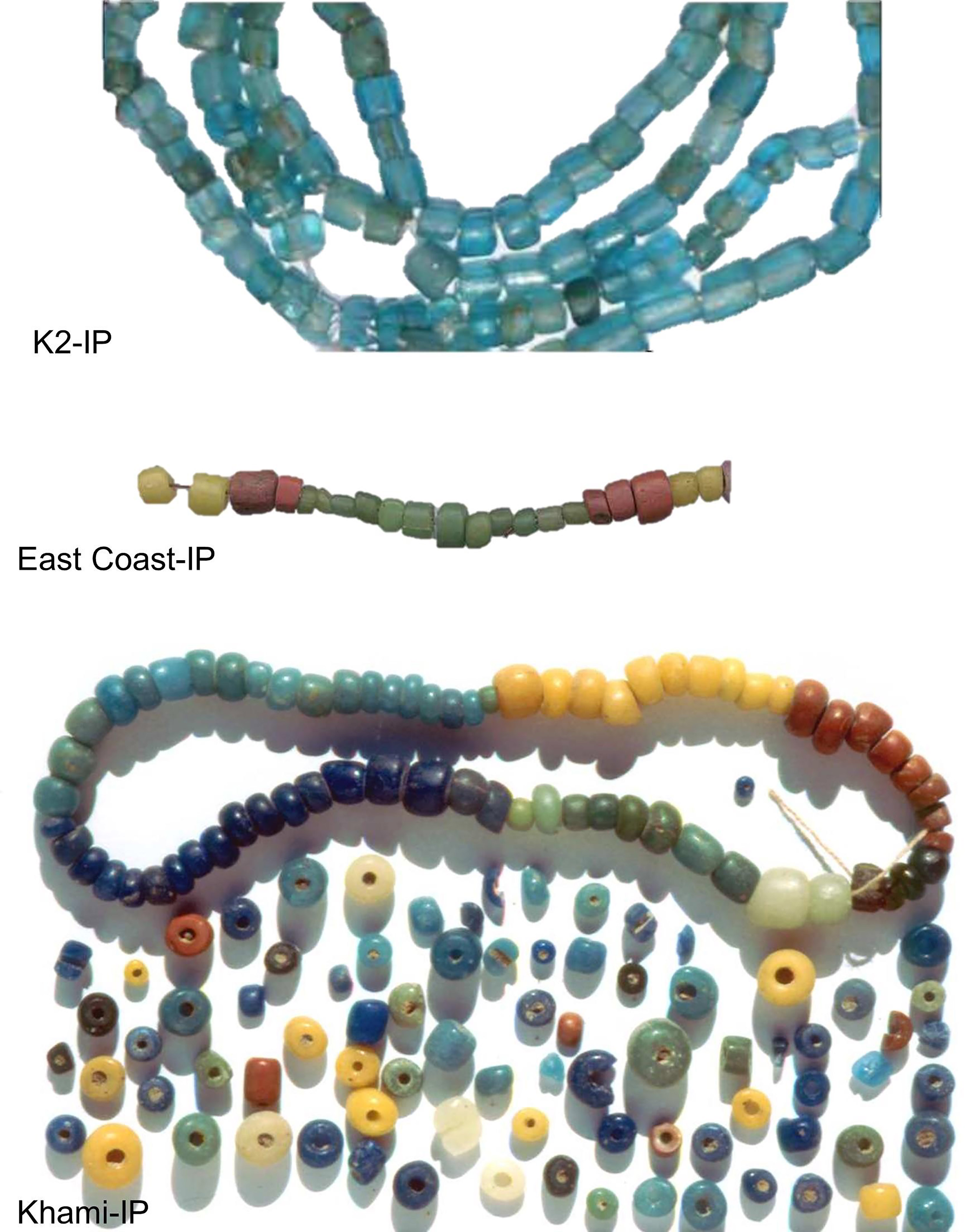 印度-太平洋单色拉制玻璃珠