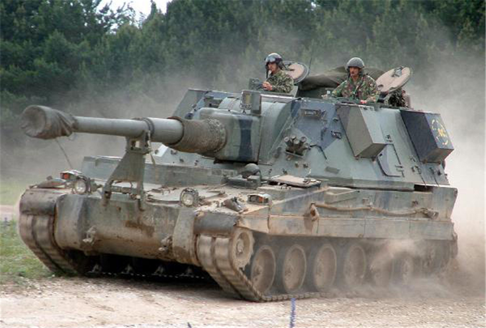 英国as-90自行榴弹炮