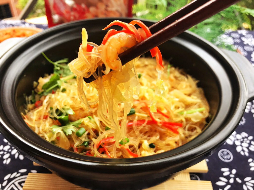 虾米粉丝煲