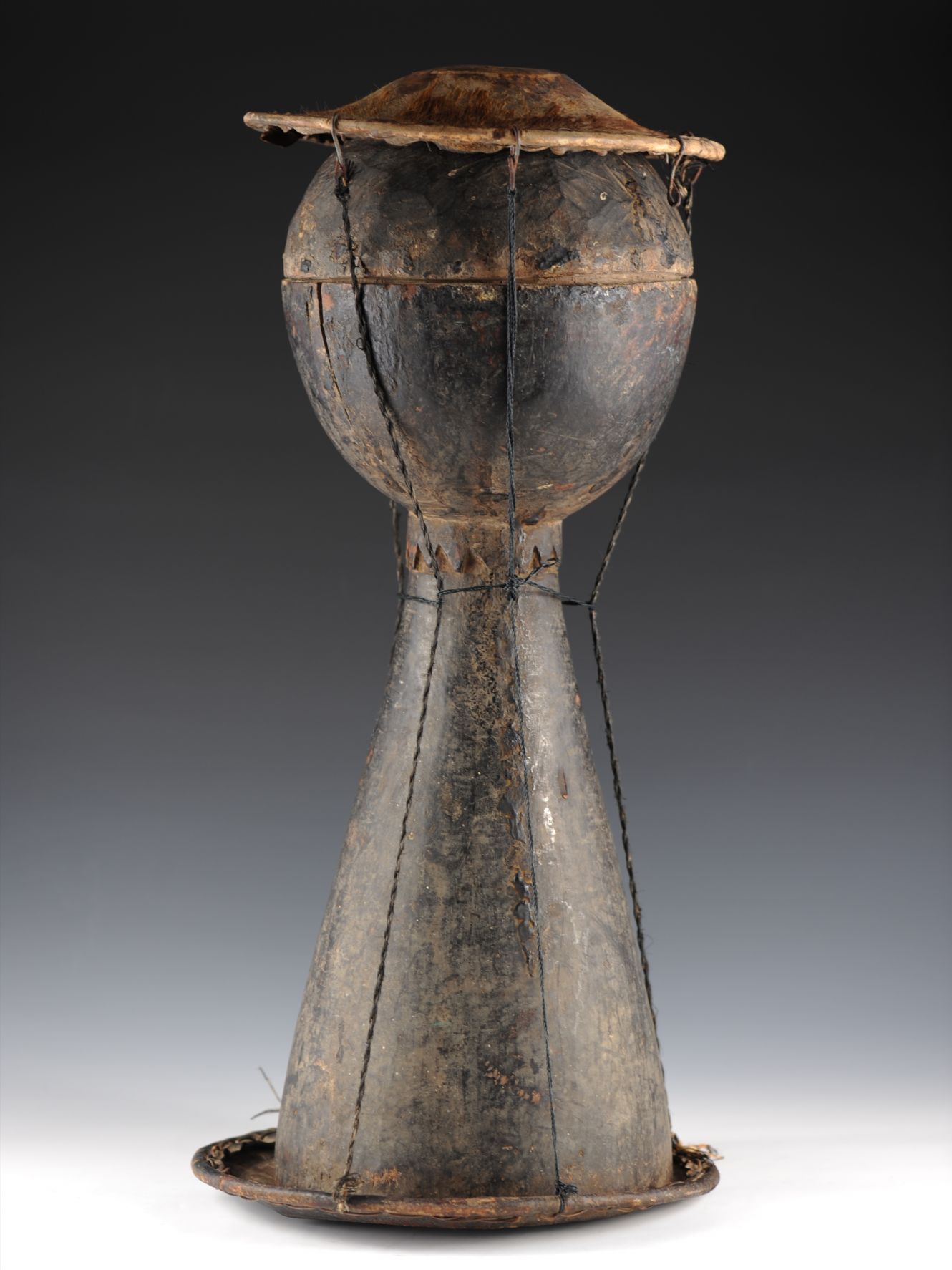 清代苗族长颈皮鼓