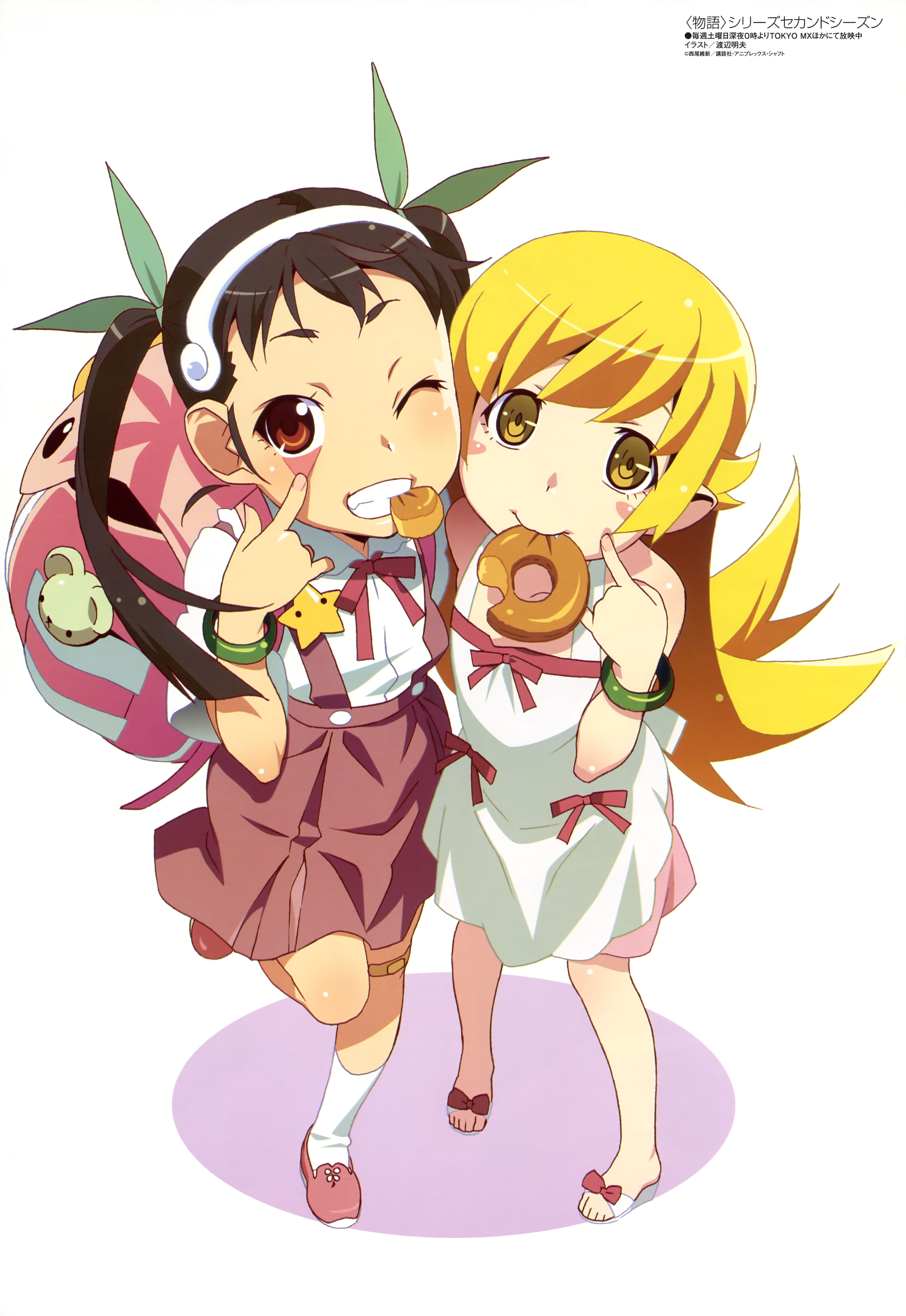 是改编自西尾维新原作的轻小说《物语系列》的电视动画,内容包括《 a