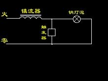 高压钠灯工作电路系统