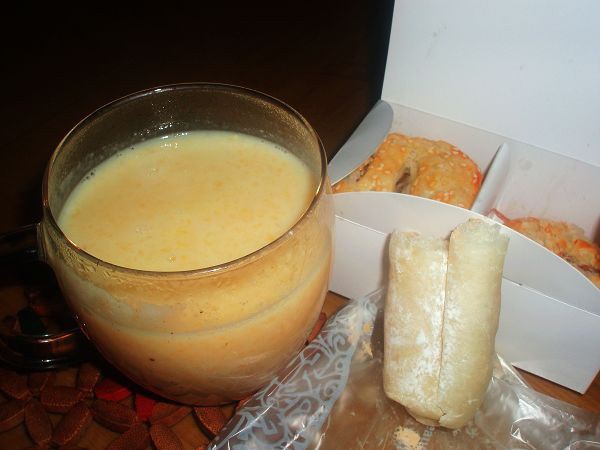  p>奶香红薯汁,以红薯,牛奶为主料的食品. /p>