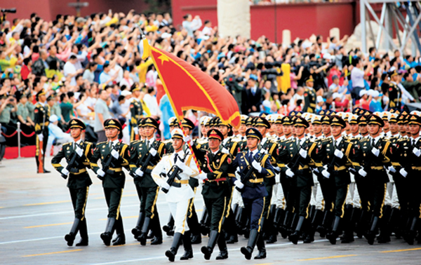  p>纪念中国人民抗日战争暨世界反法西斯战争胜利70周年阅兵式(简称 b