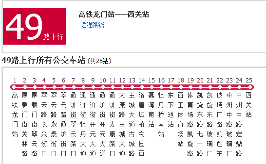 洛阳公交49路