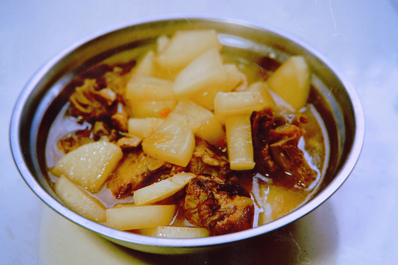 白萝卜清炖羊排