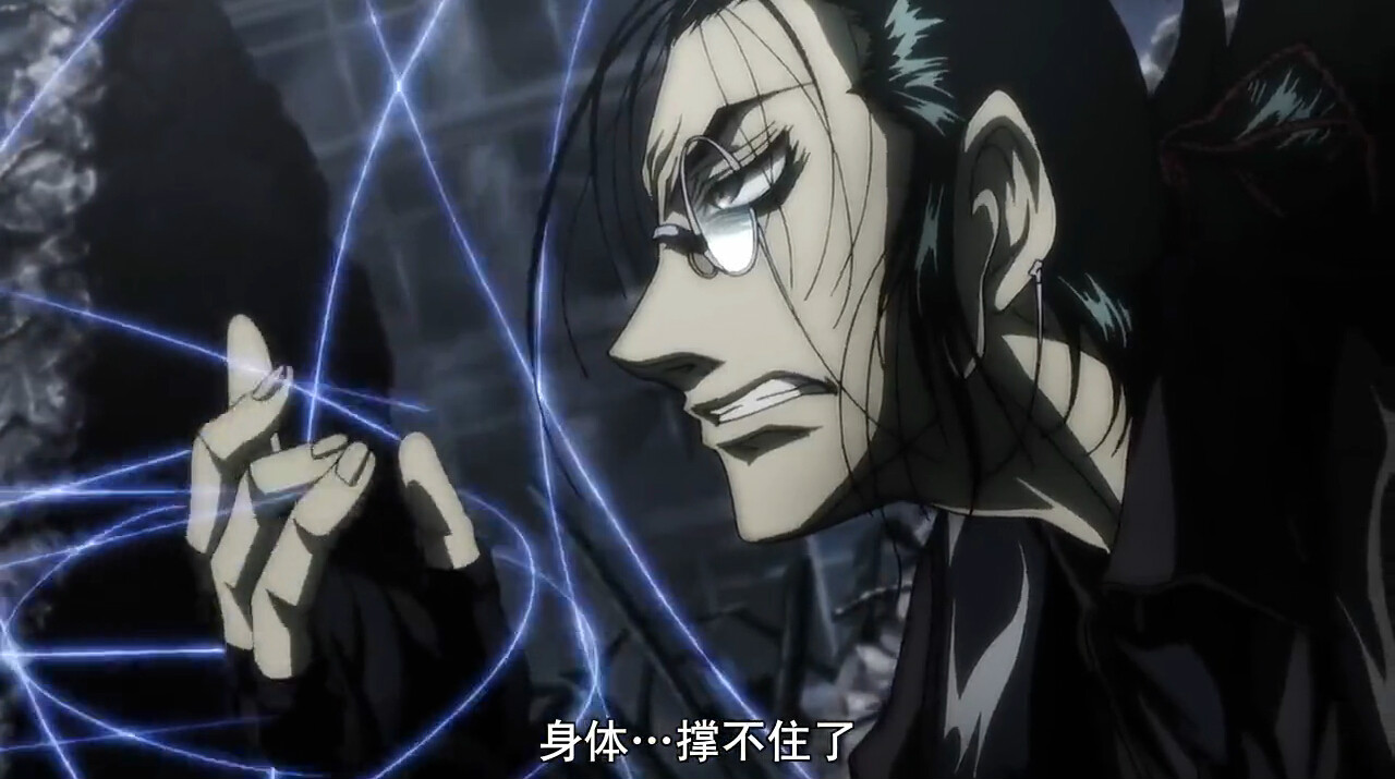 英国皇家国教骑士团hellsing的原王牌,最强的人类死神沃尔特,因特古拉