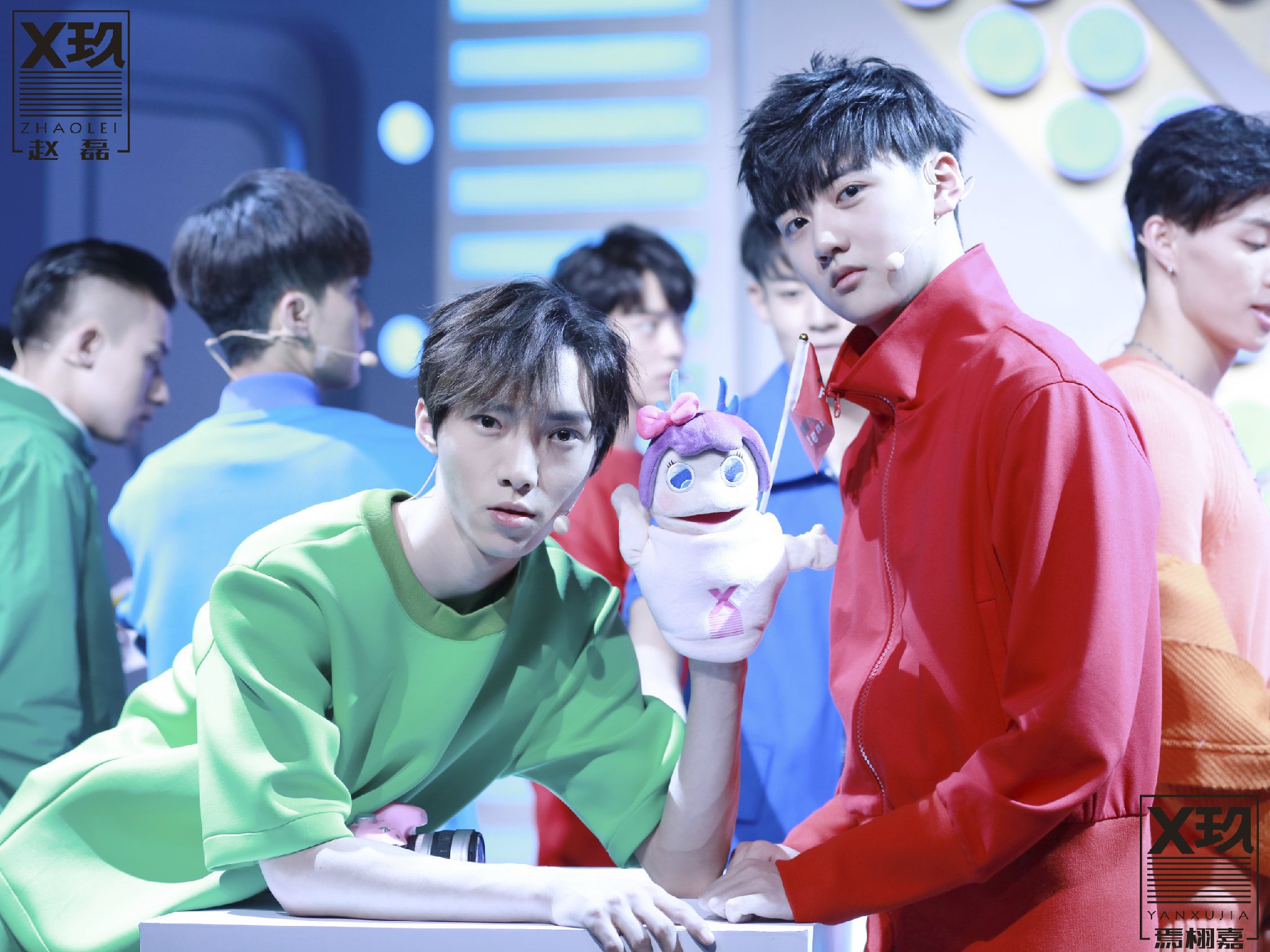 乐男子演唱组合,由 a target="_blank" href="/item/赵磊/19326043"