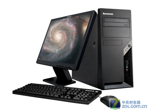 在外形上,联想启天m6900电脑采用