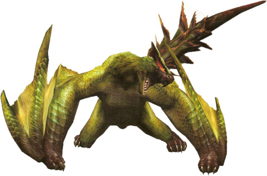  p>绿迅龙—纳鲁加库鲁加亚种(ナルガクルガ亜种),为capcom旗下热门