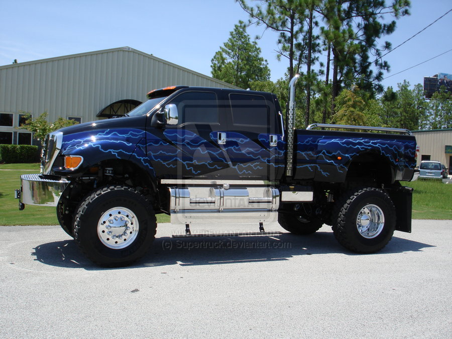  p>福特f650是福特推出的一款皮卡车型,由科瑞斯的汽车进口. /p>