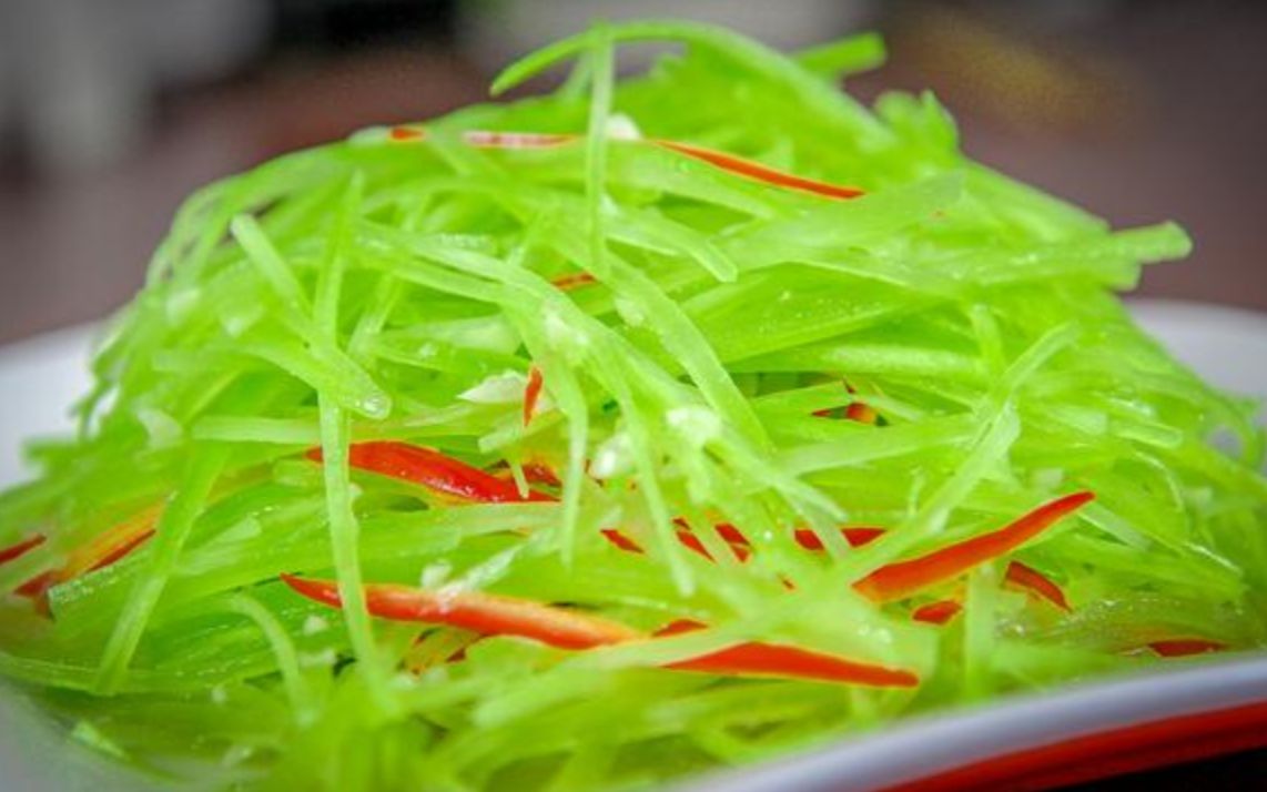 凉拌莴苣丝