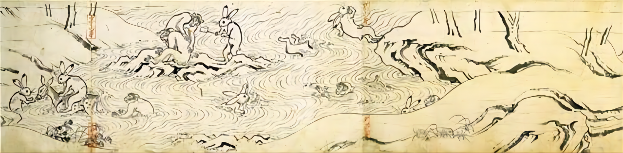 鸟兽人物戏画_百度百科