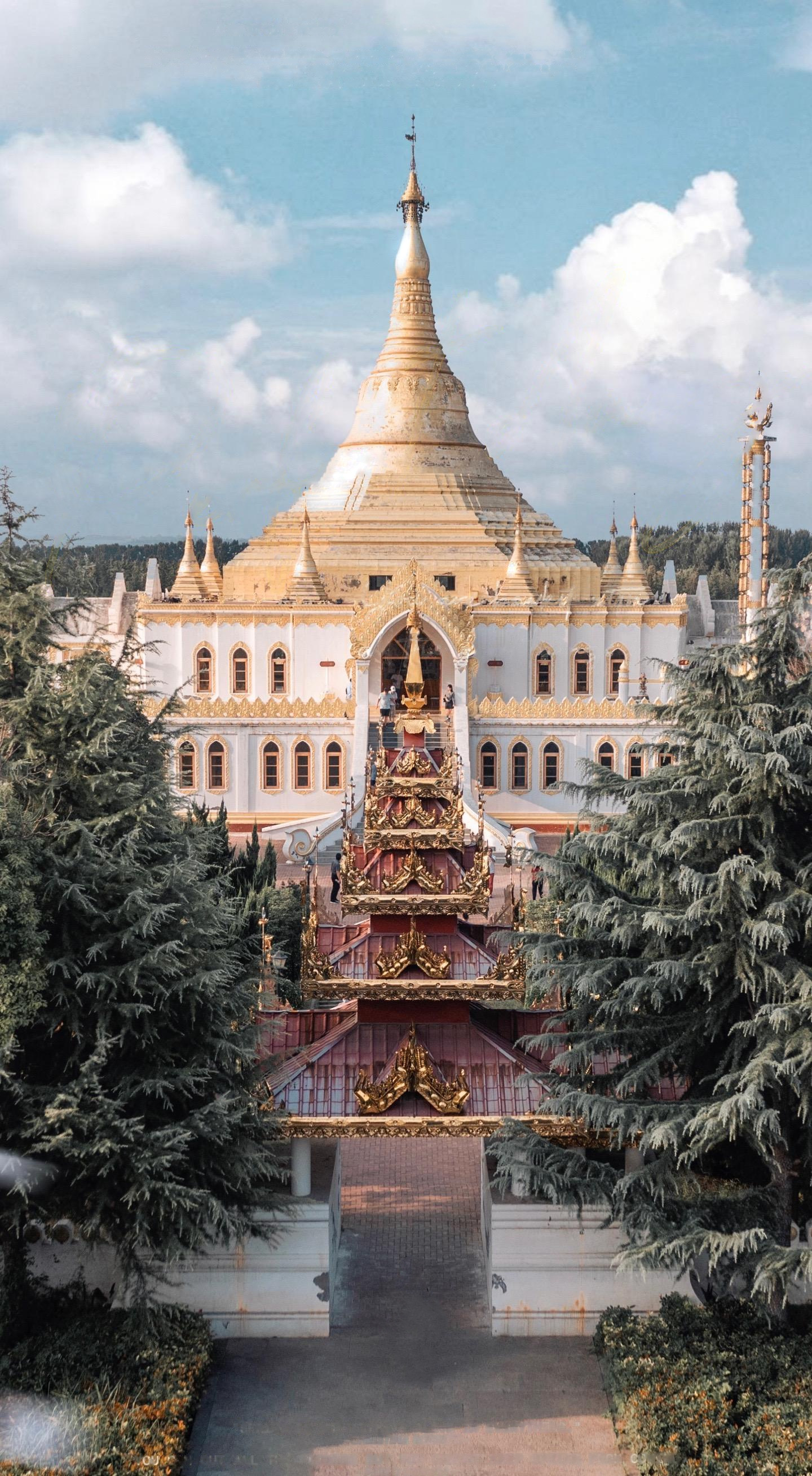 白马寺缅甸风格佛殿
