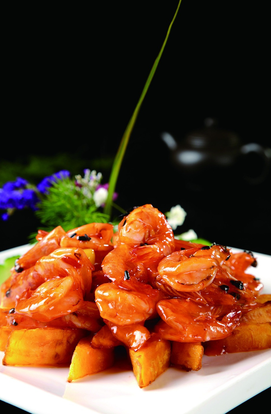 泰汁菠萝脆皮虾