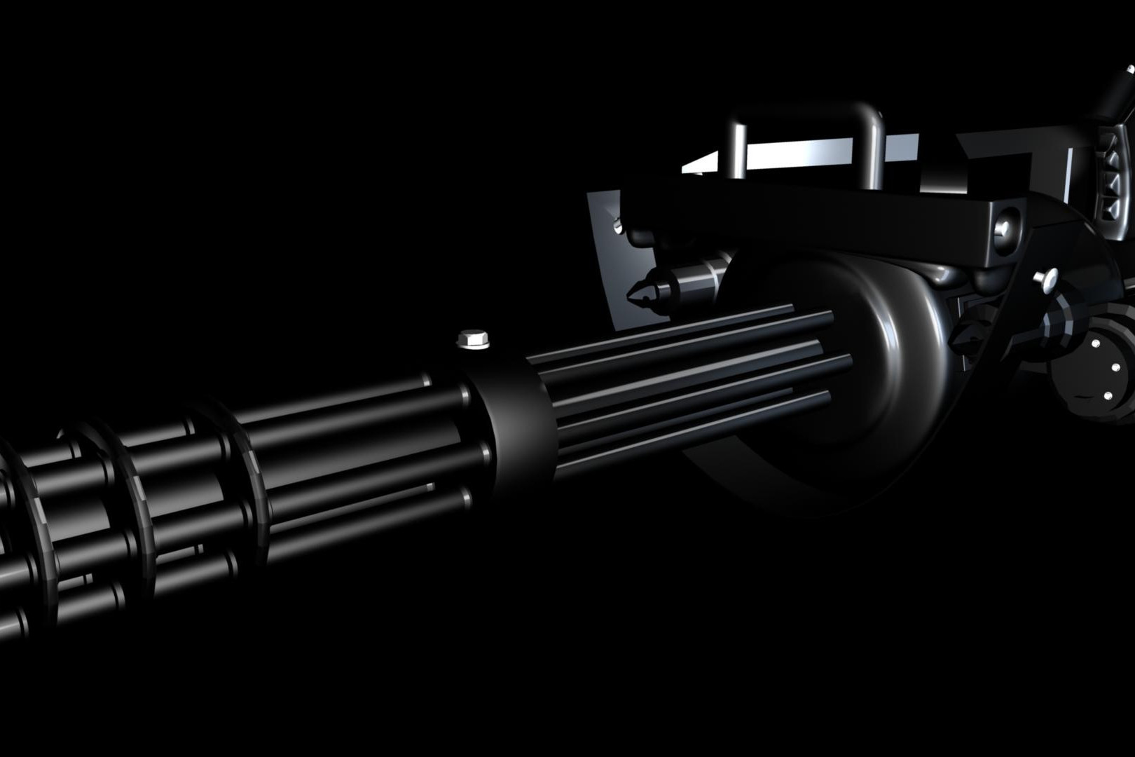 加特林多管式机关枪