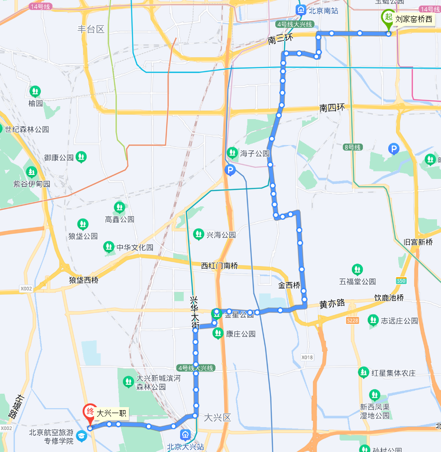 北京公交954路