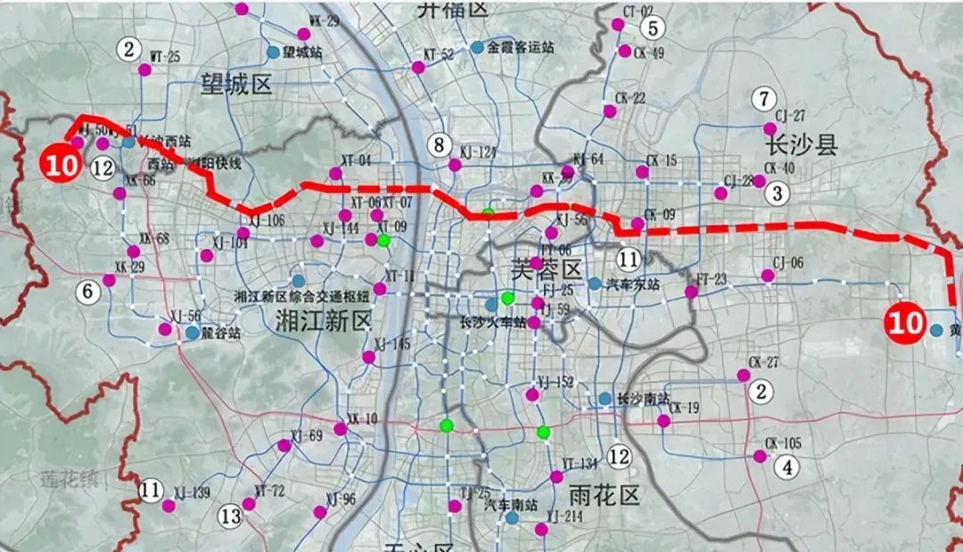 data-id="tauhwmrmulvh">长沙轨道交通10号线,是湖南省长沙市地铁线路