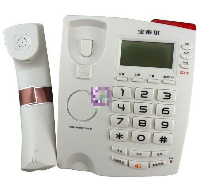  p>宝泰尔t185是一款产于中国大陆的电话机,毛重为0.682kg. /p>