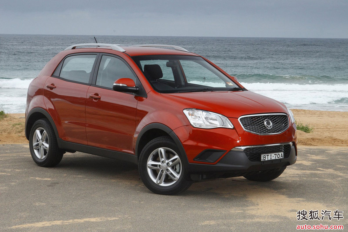 2013年9月27日新款柯兰多(korando)上市,定位于"都市越野者"的新款