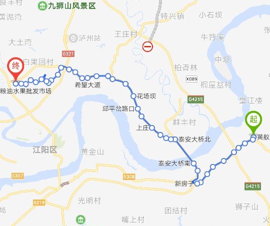  p>泸州公交321b路是泸州市的一条公交路线,隶属于泸州市公共交通集团